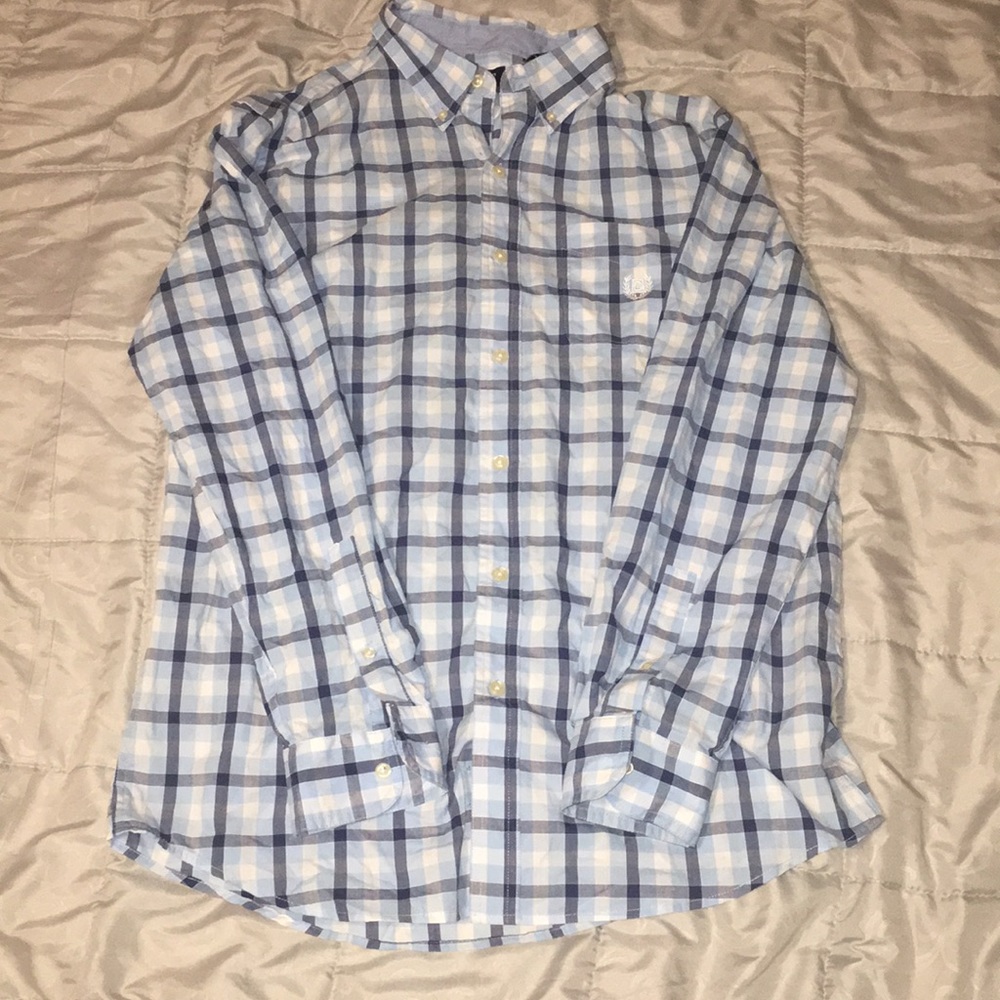 Medium Blue Chaps Button Down